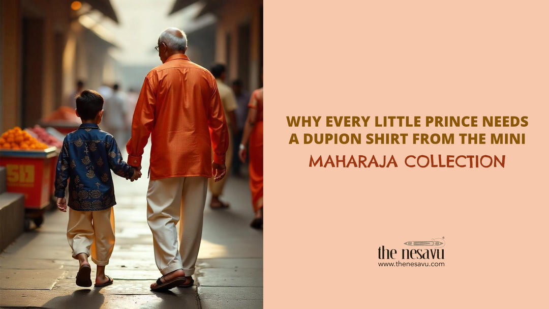Why Every Little Prince Needs a Dupion Shirt from The Mini Maharaja Collection