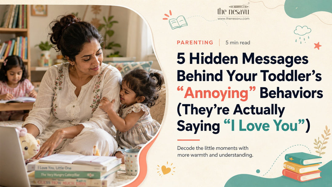 5 Hidden Messages Behind Your Toddler’s "Annoying" Behaviors (They’re Actually Saying “I Love You”)