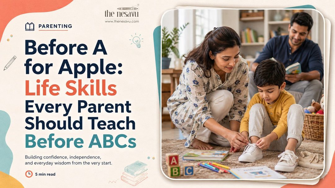 Before A for Apple: Life Skills Every Parent Should Teach Before ABCs