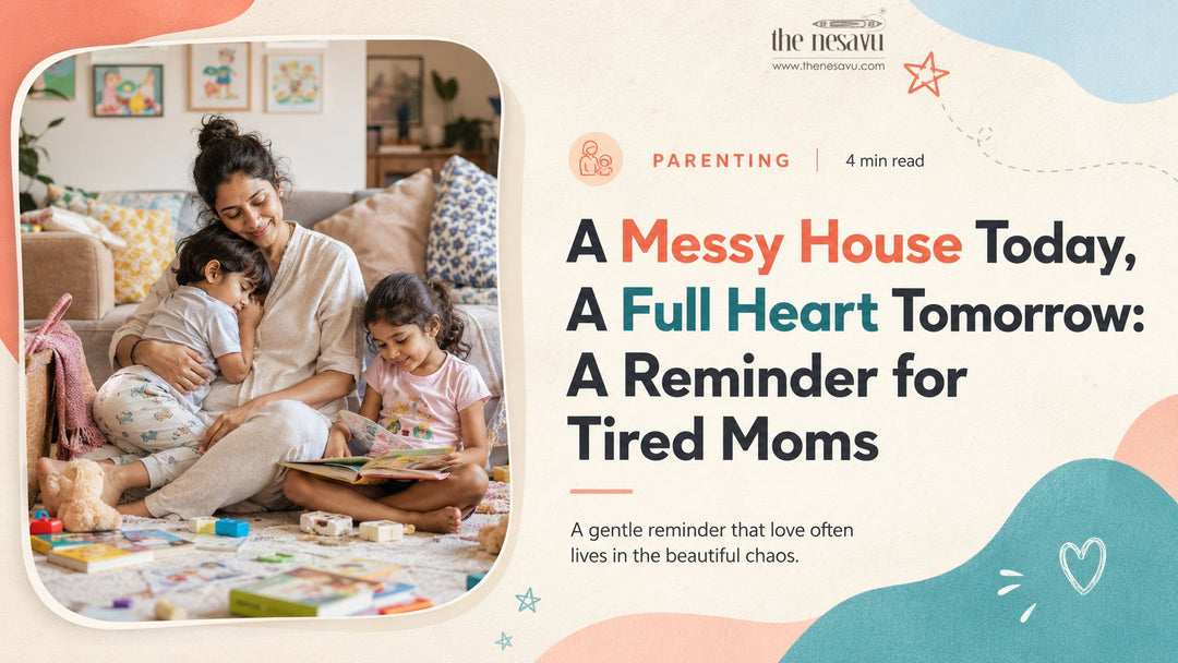 A Messy House Today, A Full Heart Tomorrow: A Reminder for Tired Moms