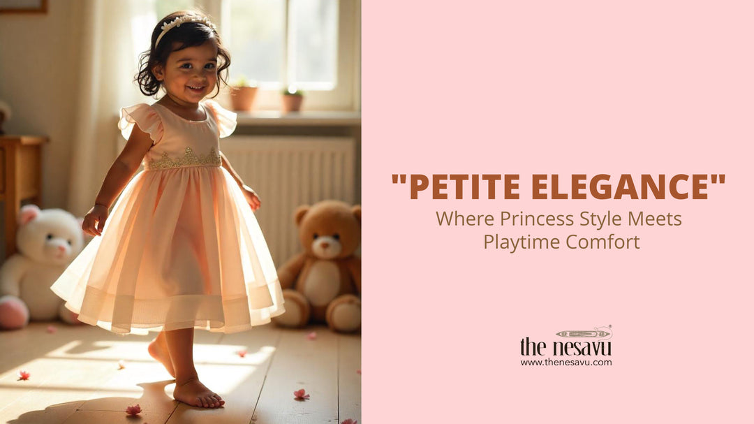 Petite Elegance : Where Princess Style Meets Playtime Comfort