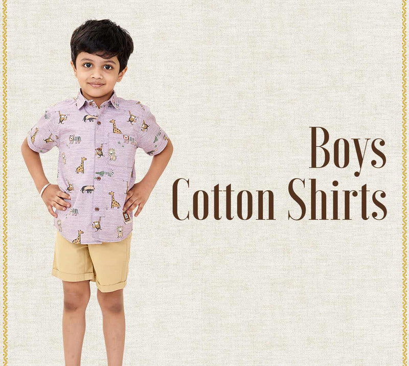 Boys Cotton Shirt