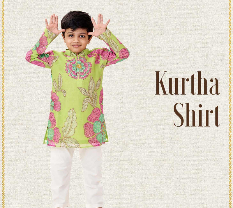 Boys Kurtha Shirt