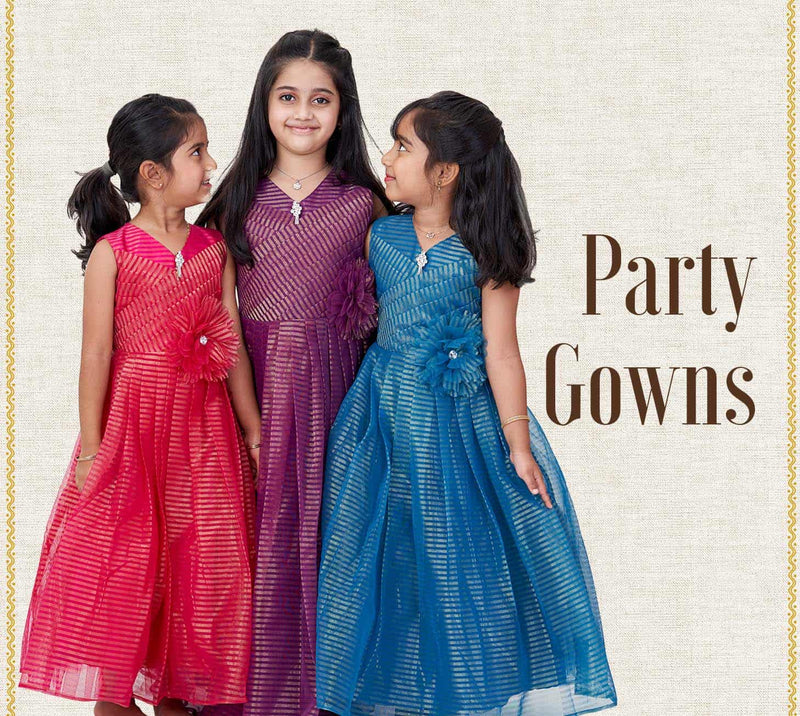 Girls Party Gown