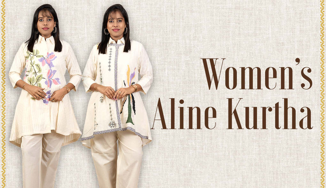 Womens A-Line Kurthas