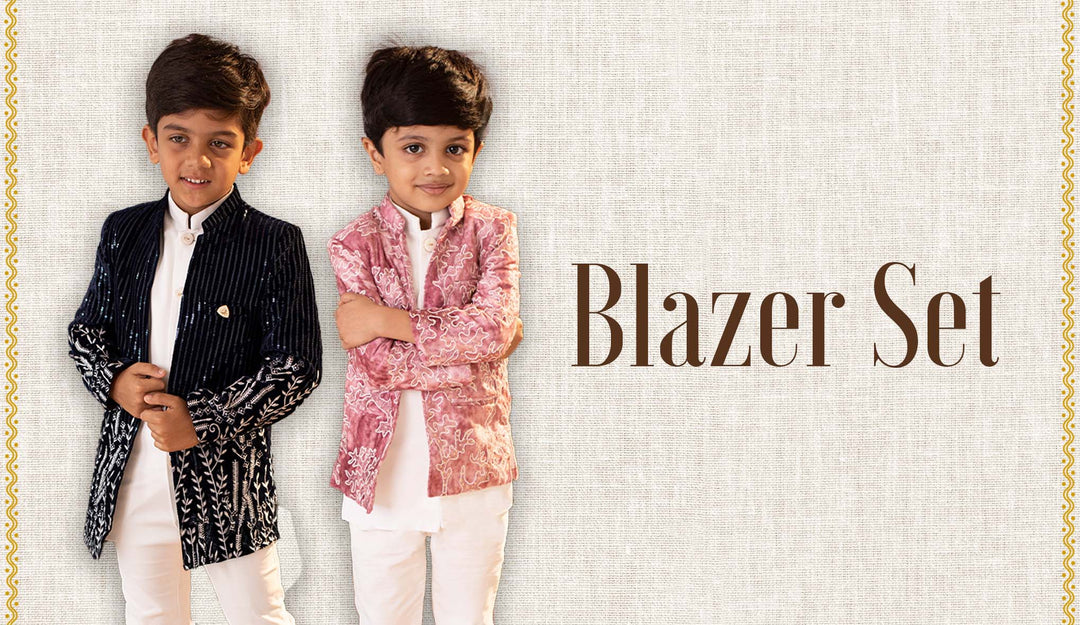 Boys Blazer Set