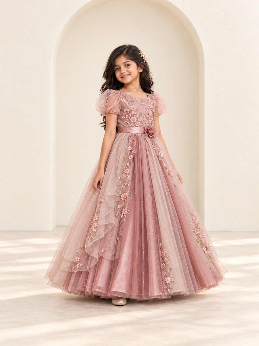 Girls Party Gown