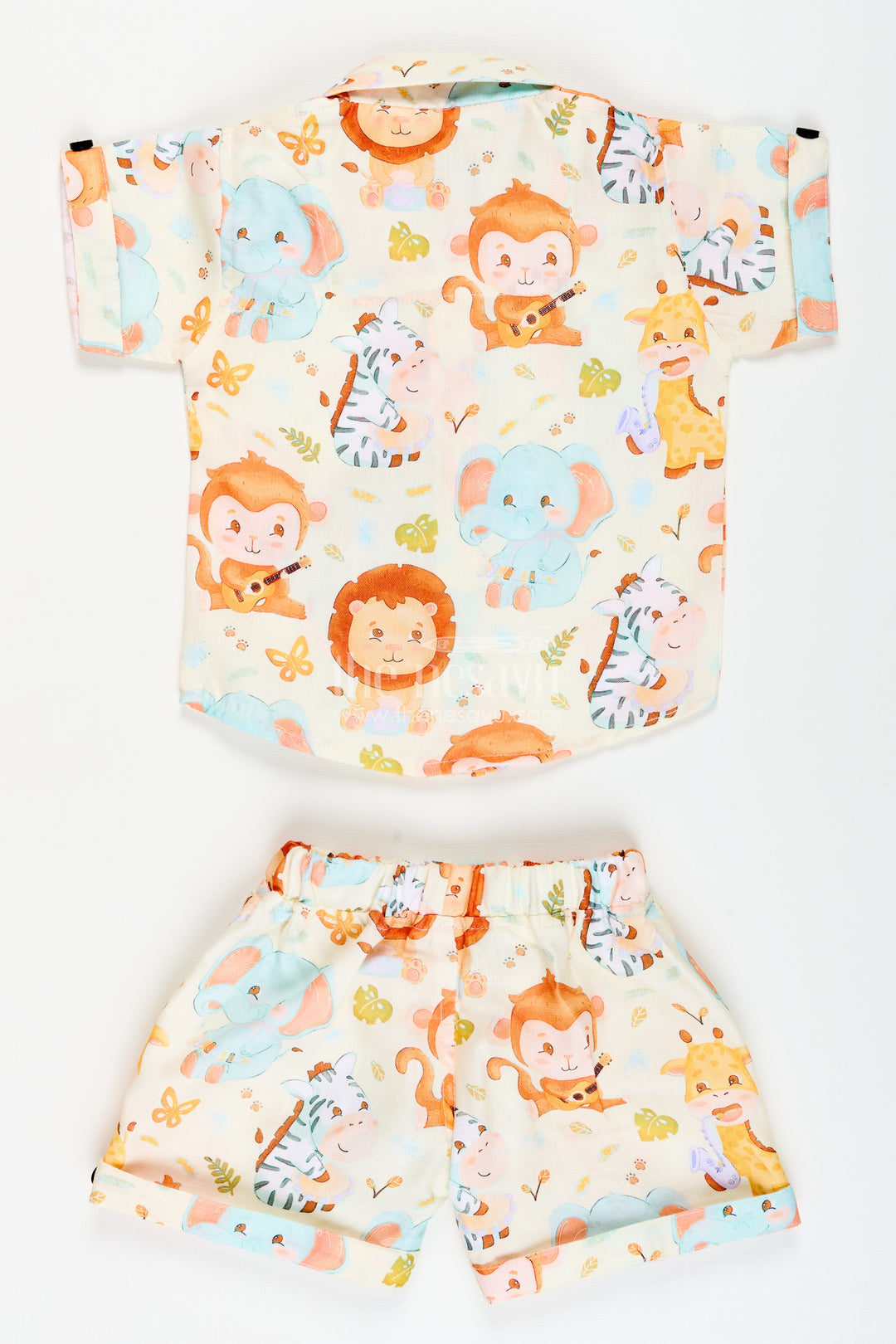Baby Boys Casual Set with Animal Print for Everyday Wear
