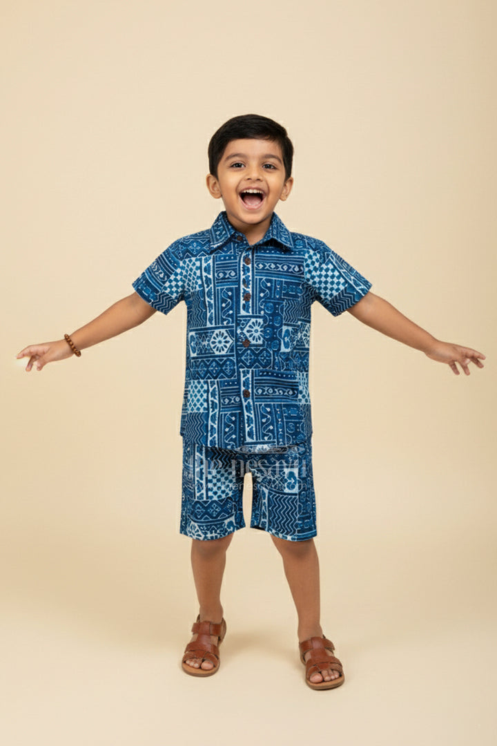 Boys Cotton Co-Ord Set for Outings and Daily Wear
