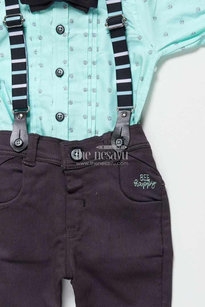 Baby Boys Cotton Digital Print Set for Everyday Casual Wear