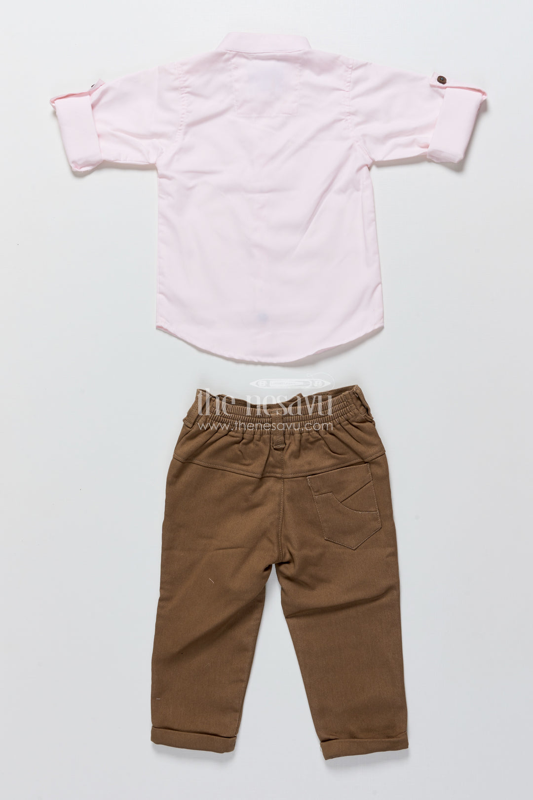 Toddler Boys Printed Jacket Set for Ethnic Functions and Festive Wear