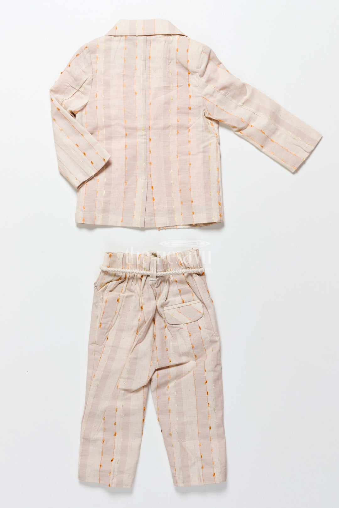 Baby Boys Embroidered Blazer Set for Weddings and Stage Functions