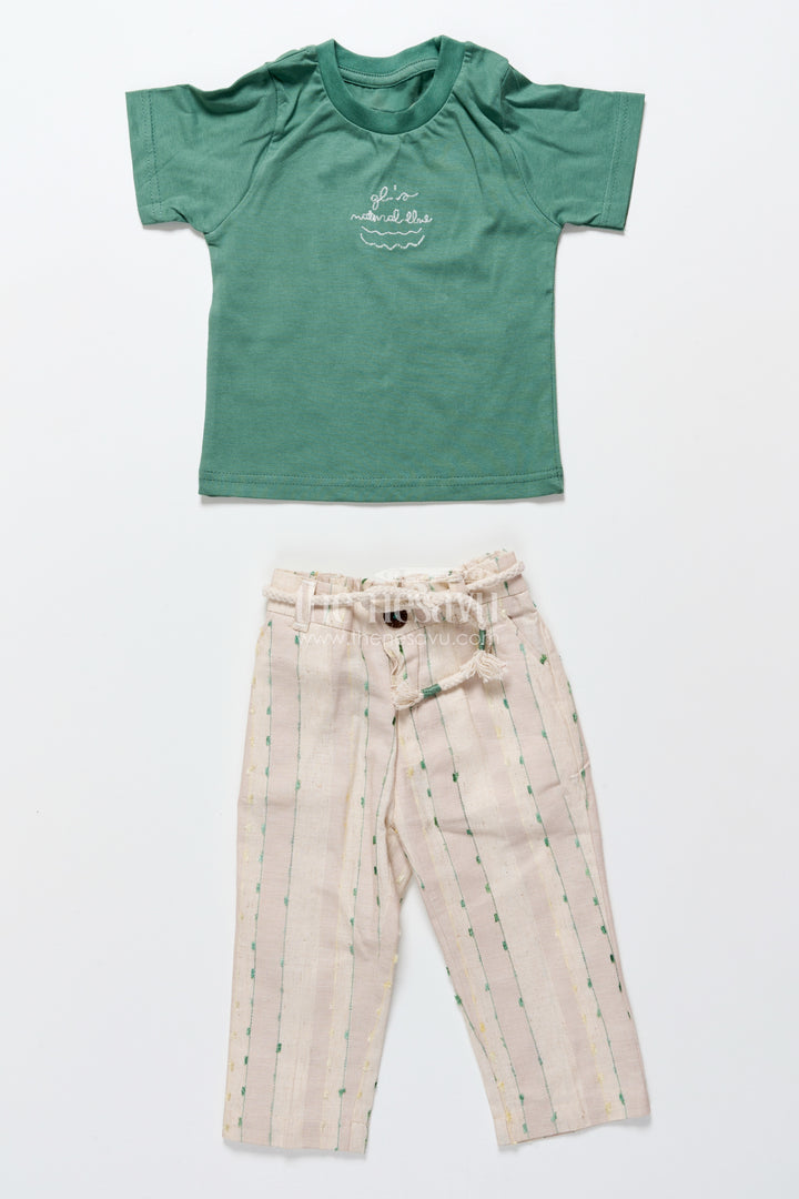 Baby Boys Embroidered Blazer Set for Traditional Celebrations