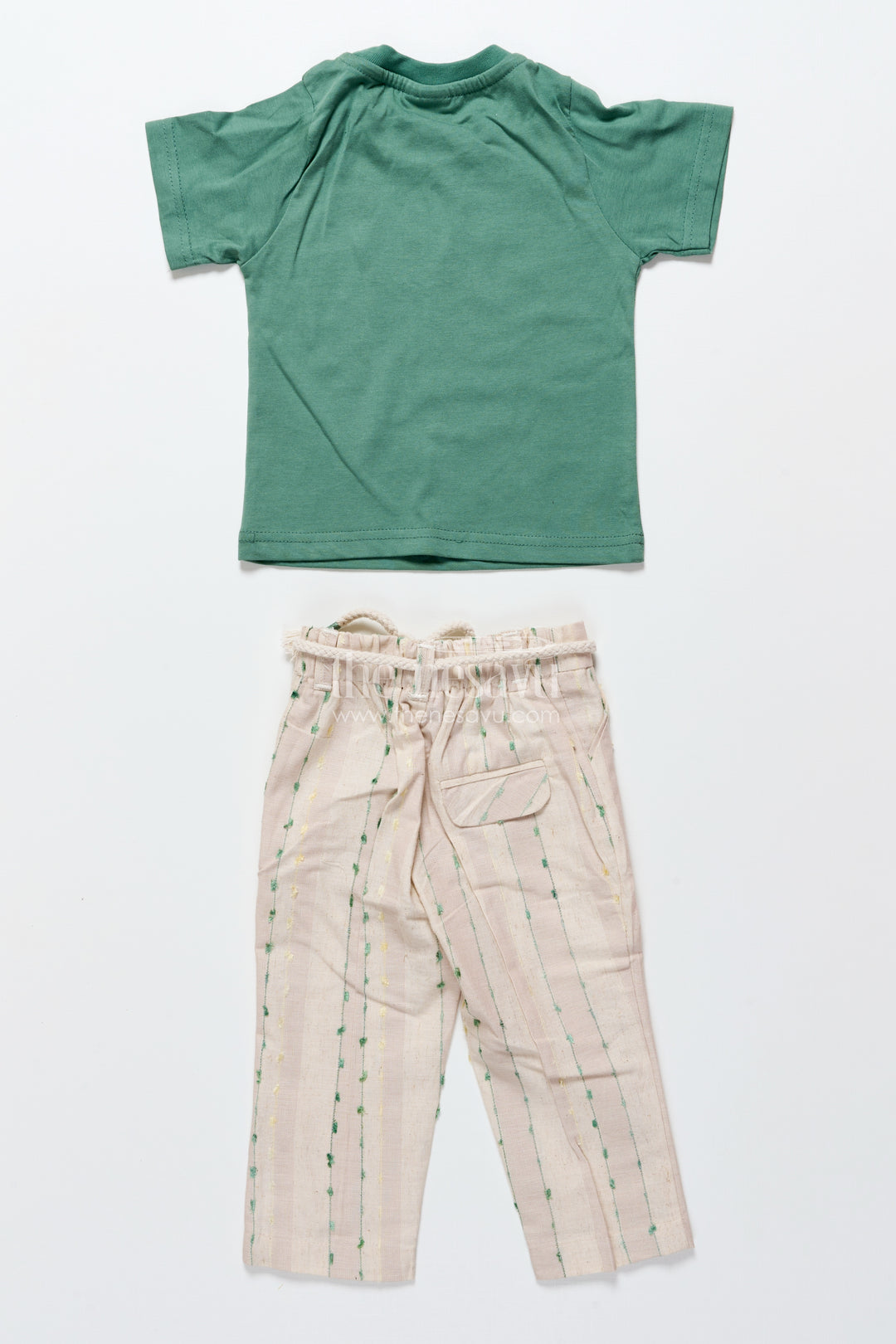 Baby Boys Embroidered Blazer Set for Traditional Celebrations