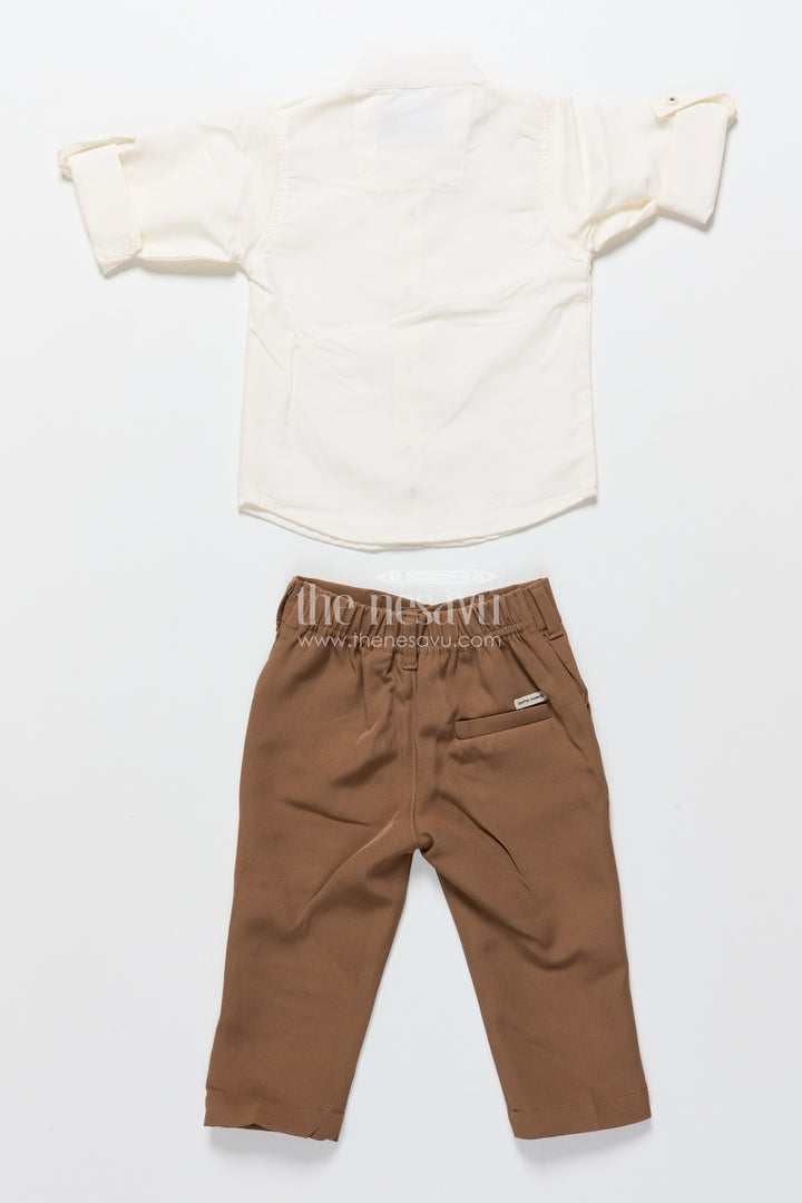 Baby Boys Multicolor Jacket Set for Festive Photos and Family Events