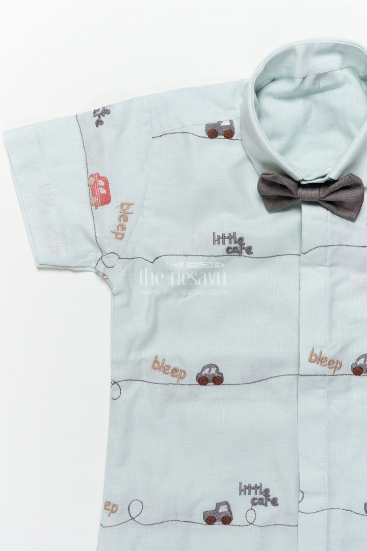 Boys Shirt and Shorts Set for Playdates and Outings