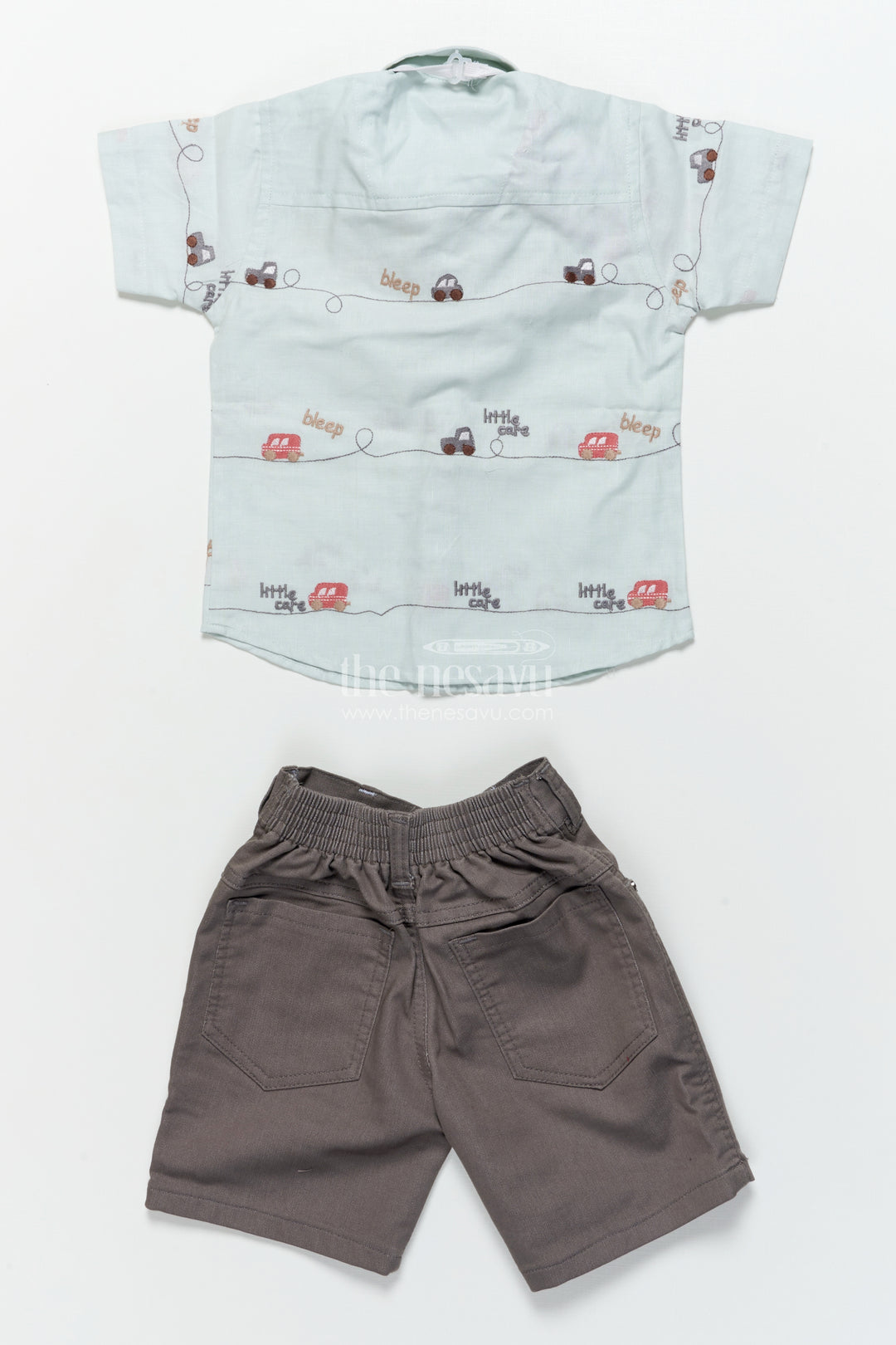 Boys Shirt and Shorts Set for Playdates and Outings