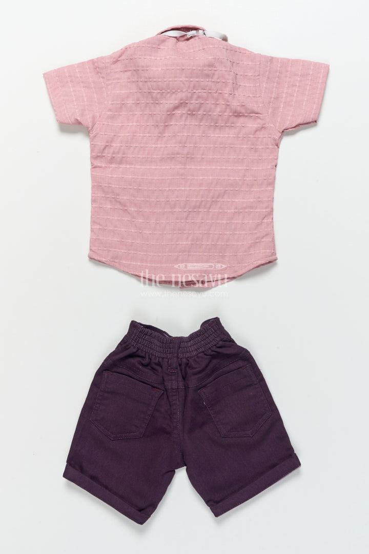 Boys Floral Embroidered Outfit for Casual Functions and Family Photos