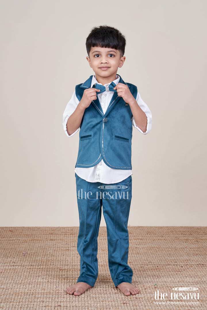 Boys Festive Waistcoat Set for Birthday Parties and Special Events