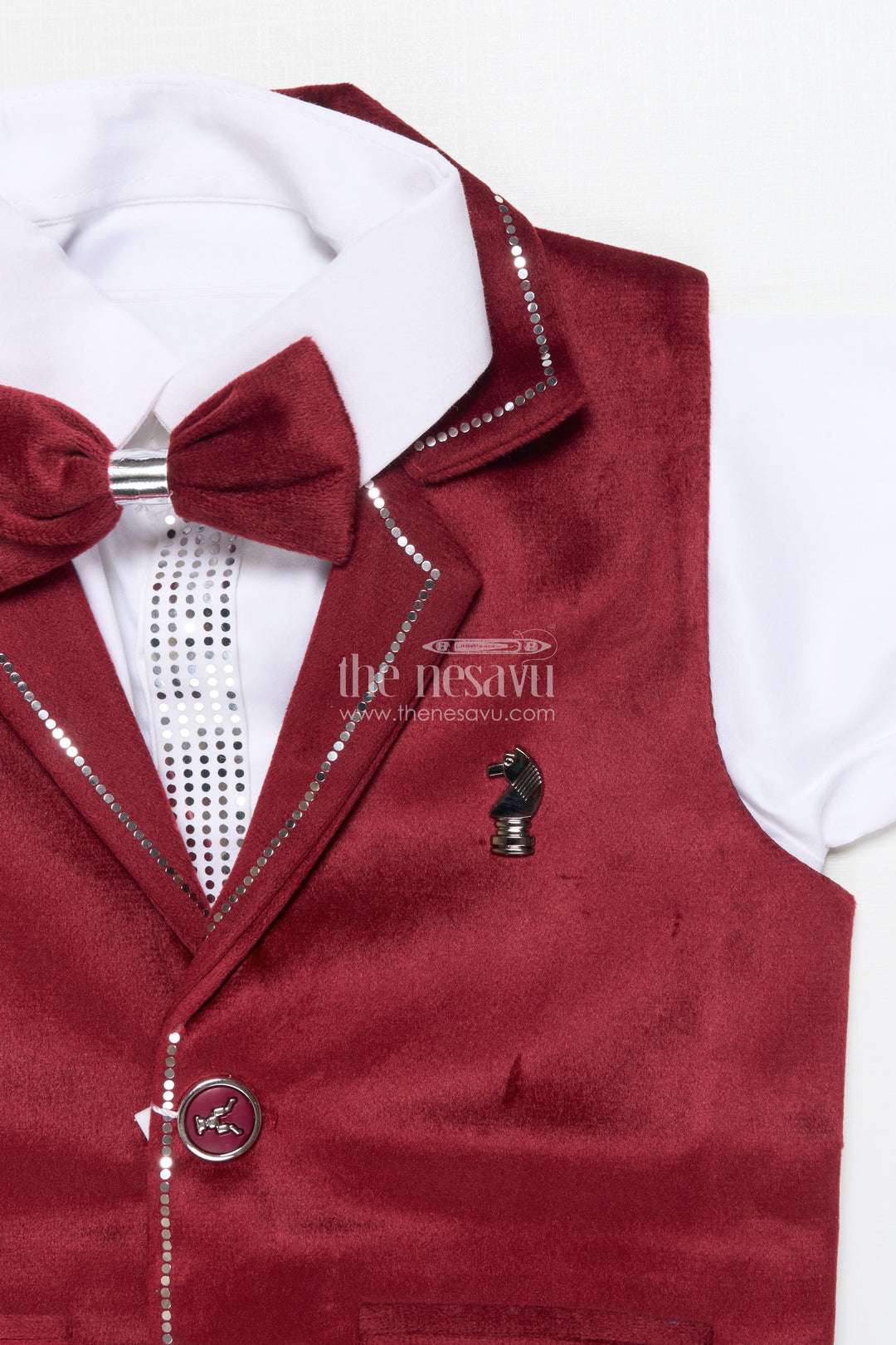 Boys Birthday Outfit with Waistcoat and Bowtie for Festive Occasions