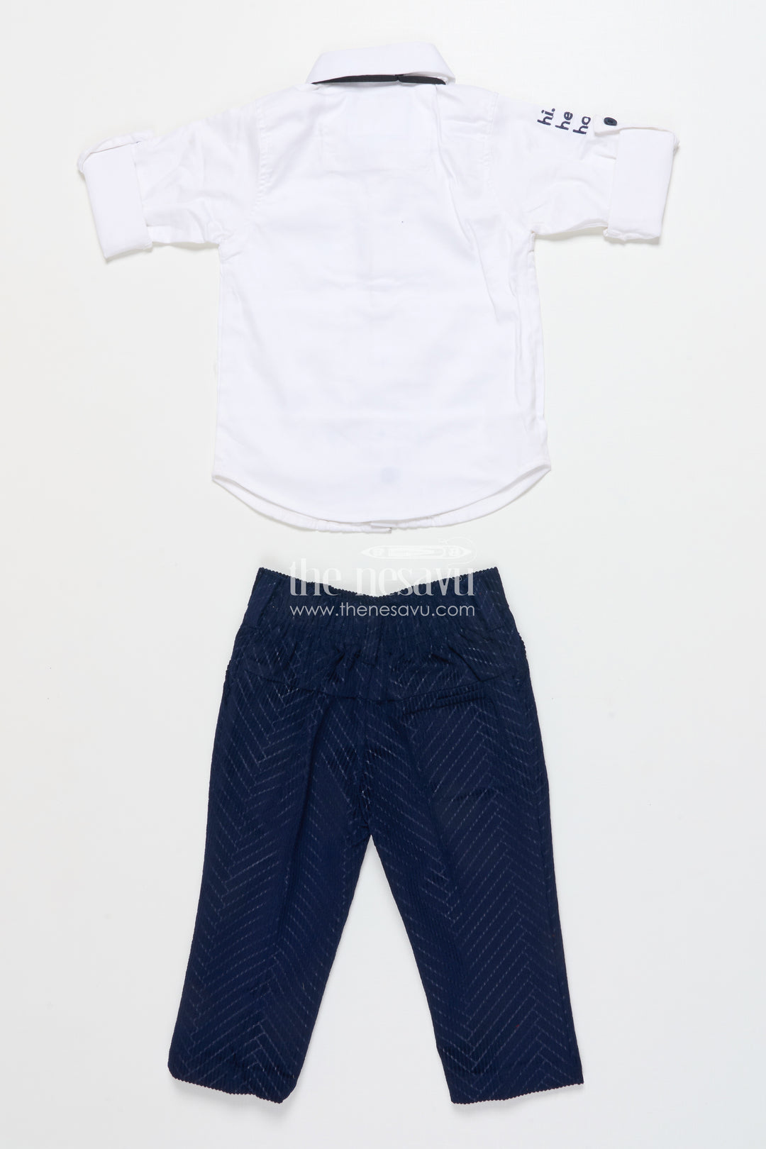 Boys Smart Casual Set with Corduroy Vest for Birthdays and Gatherings