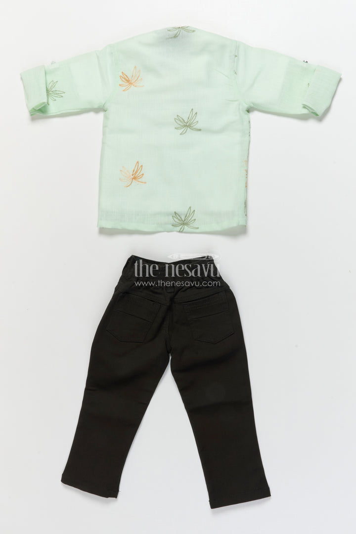 Boys casual blazer set for outings and everyday dressing