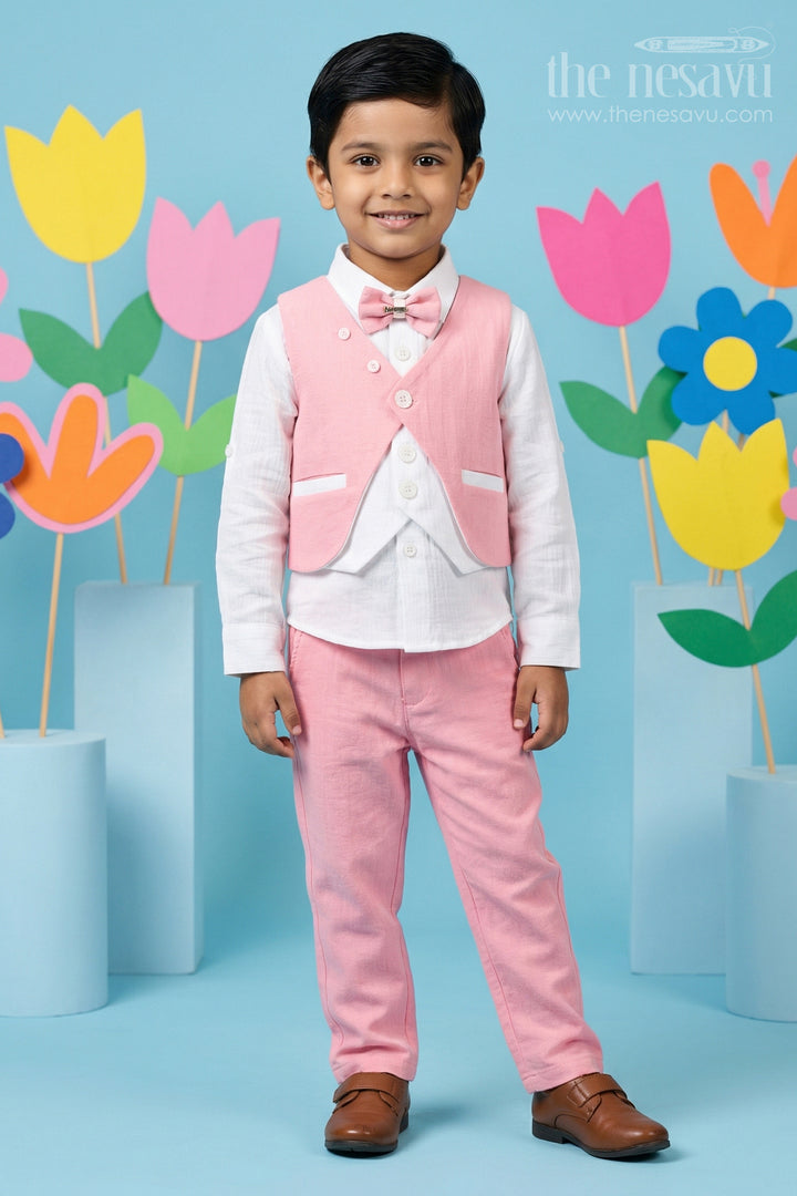 Boys Jacket Set for Festive Occasions and Traditional Celebrations