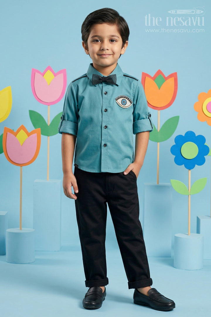 Boys Party Wear Shirt and Pant Set for Birthdays and Celebrations