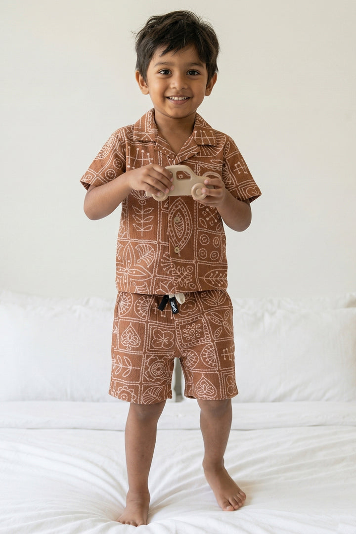 Boys Co Ord Set for Summer Outings and Casual Wear