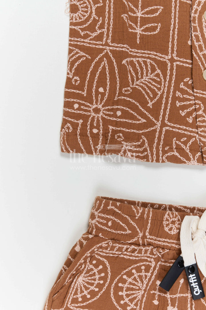 Boys Co Ord Set for Summer Outings and Casual Wear