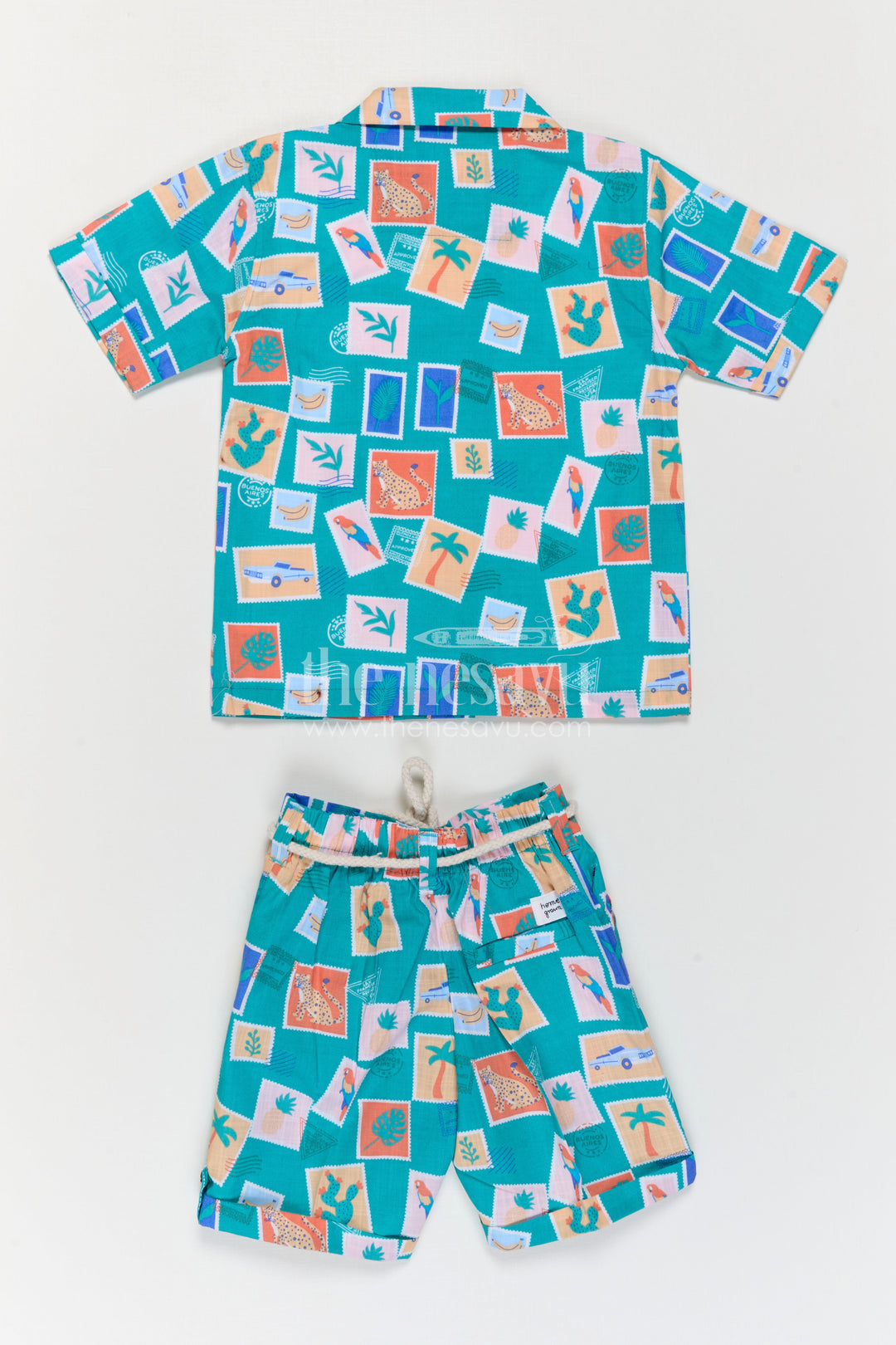 Boys Printed Co Ord Set for Holidays and Casual Daily Wear
