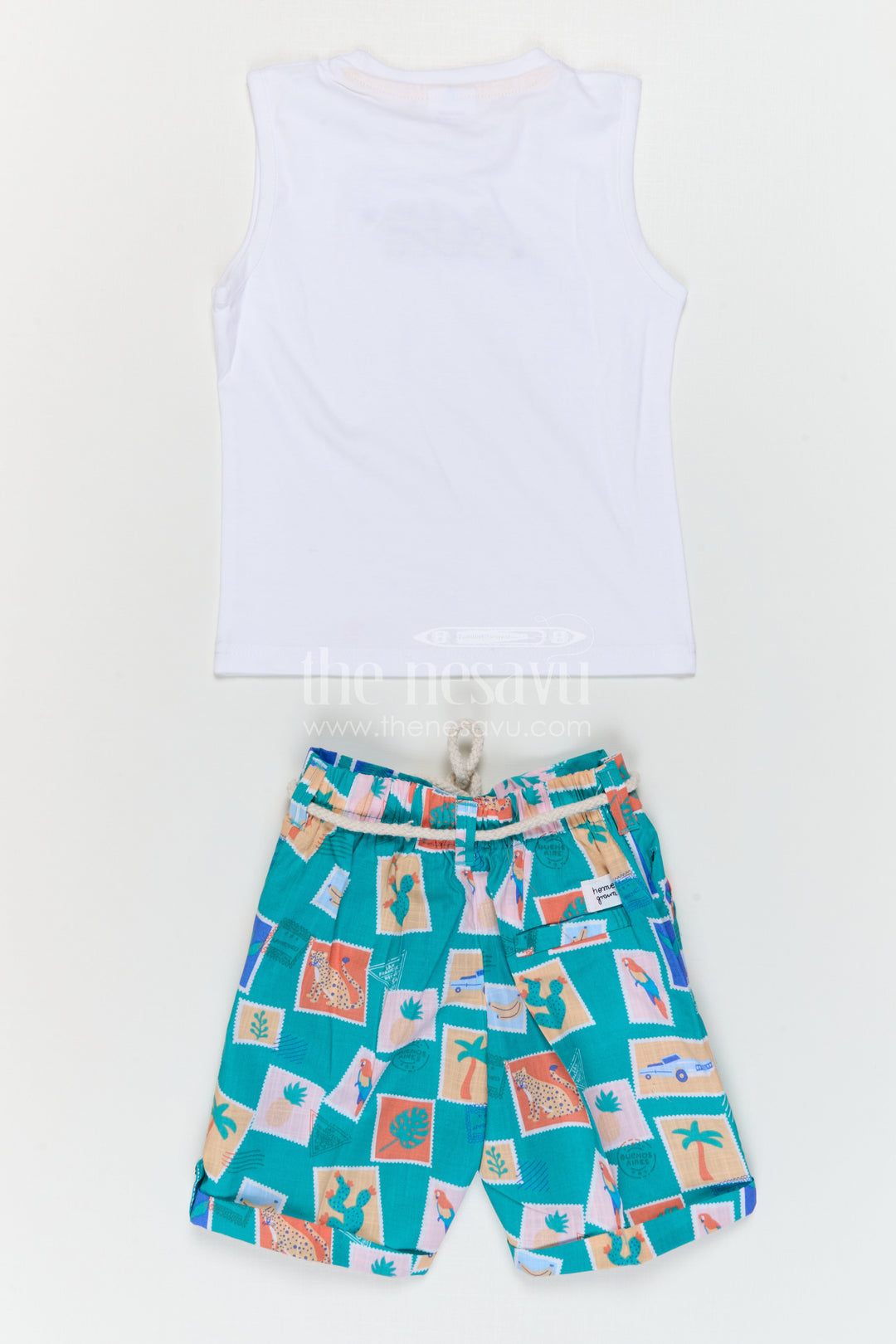 Boys Printed Co Ord Set for Holidays and Casual Daily Wear