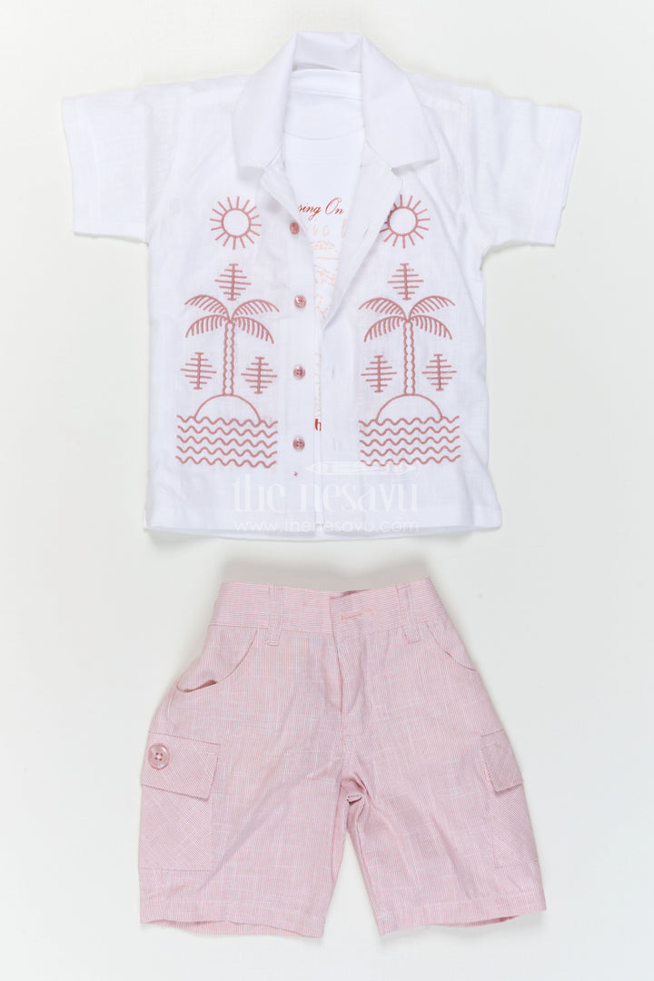 Boys Casual Outfit Set for Summer Outings and Playtime