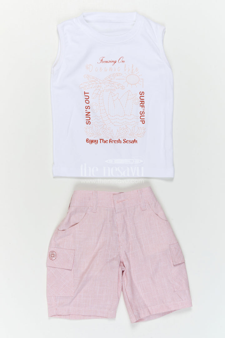 Boys Casual Outfit Set for Summer Outings and Playtime