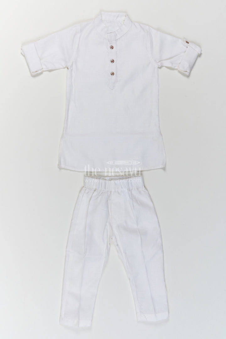 Jacket Kurta Set for Boys with Smart Tailoring for Weddings and Parties