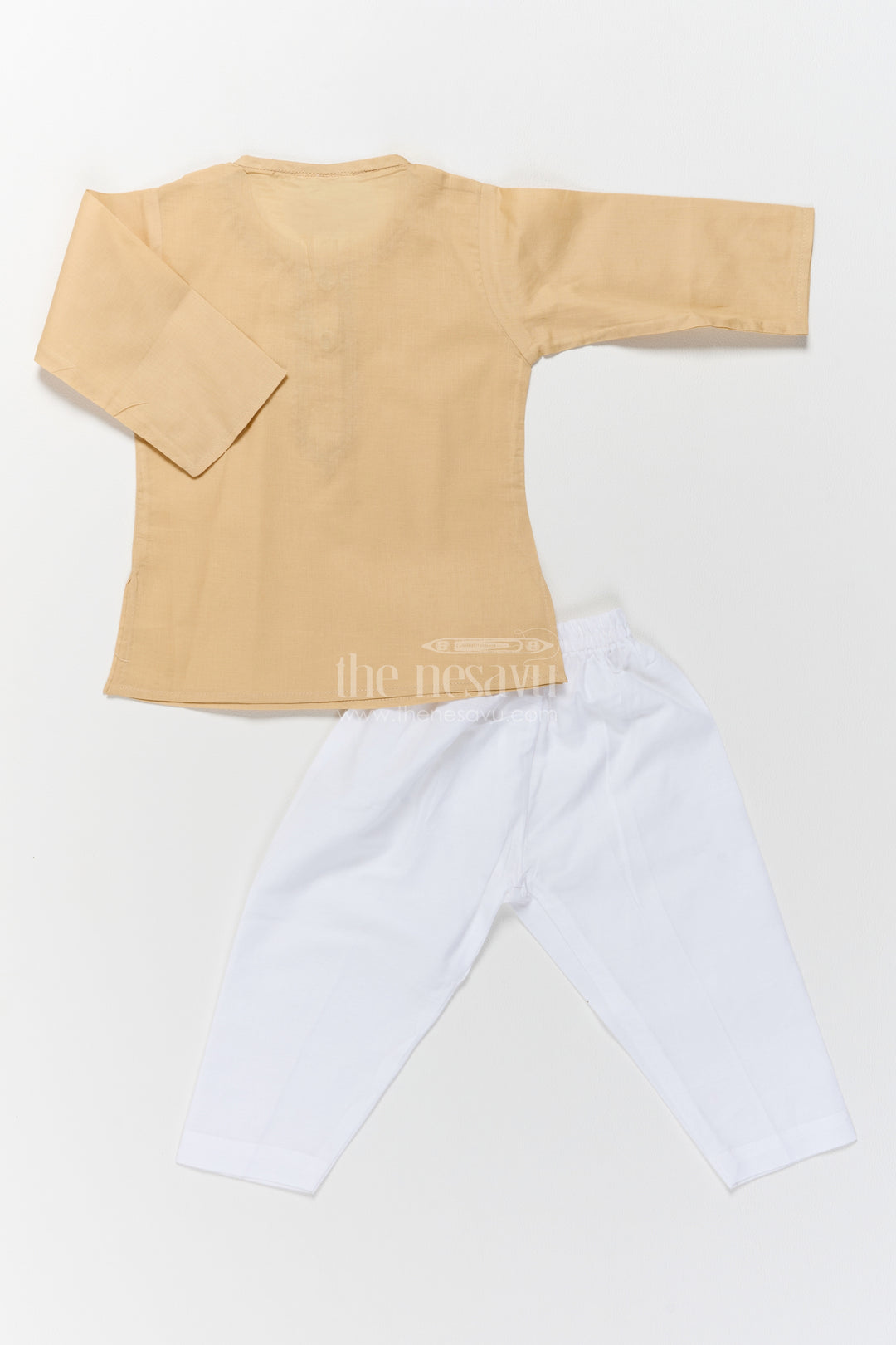 Boys Kurta Pajama Set with Smart Tailoring for Family Functions