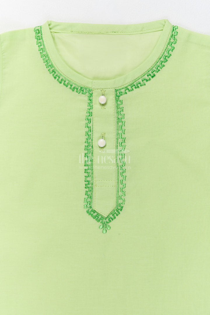 Boys Festive Kurta Set with Smart Tailoring for Weddings and Parties