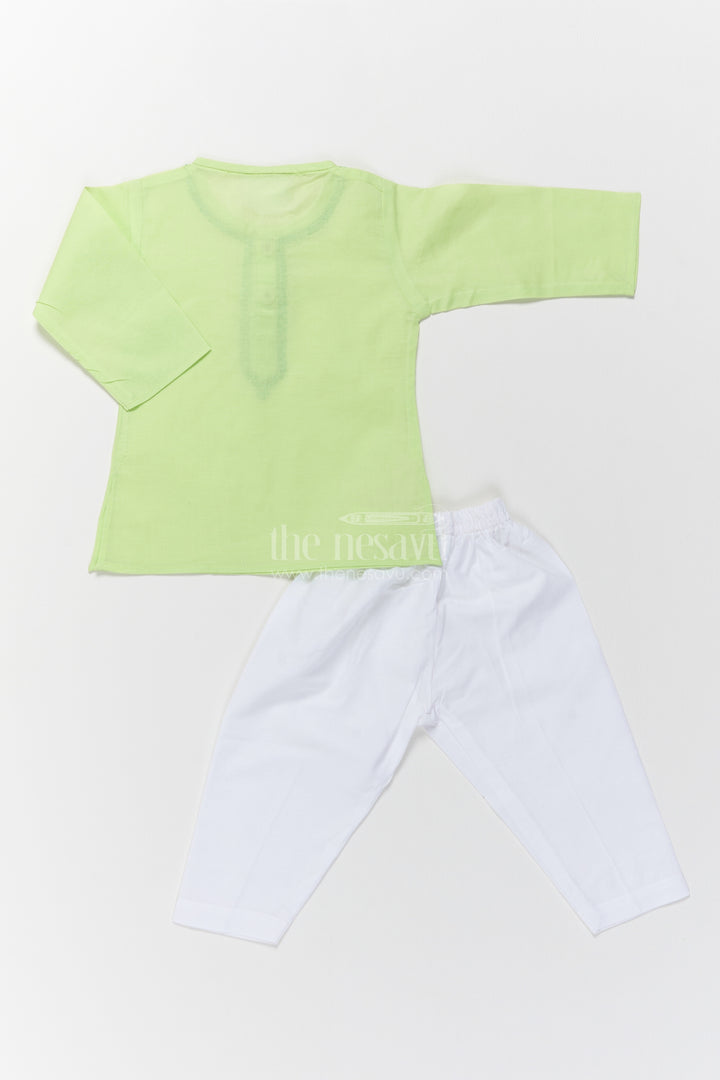 Boys Festive Kurta Set with Smart Tailoring for Weddings and Parties