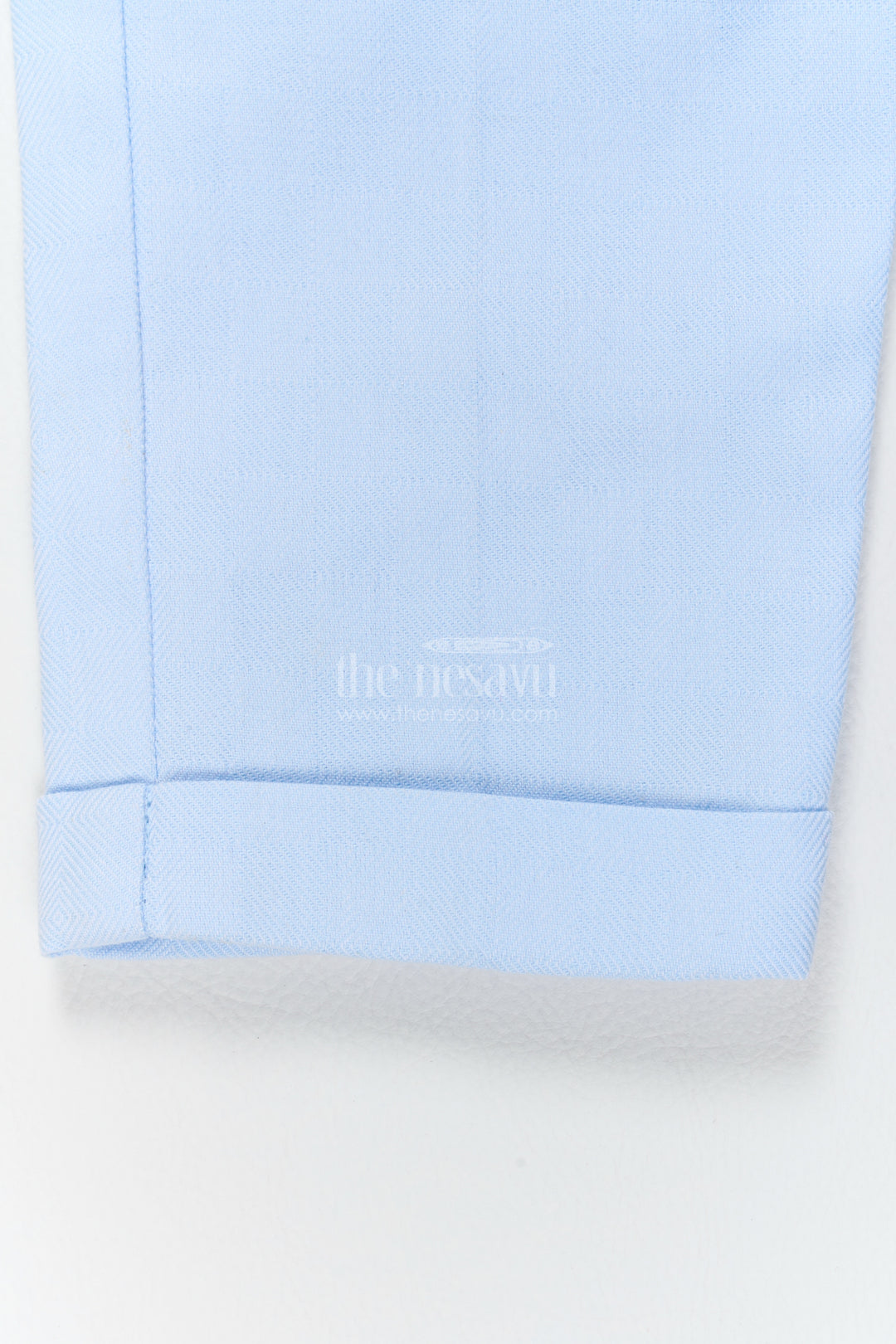 Boys Nehru Jacket Set in Blue with Smart Tailoring