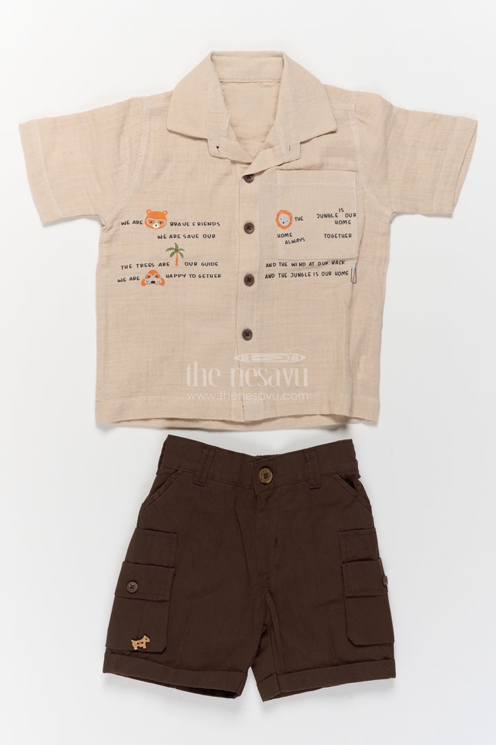 Boys Casual Set with Smart Tailoring for Festive Occasions