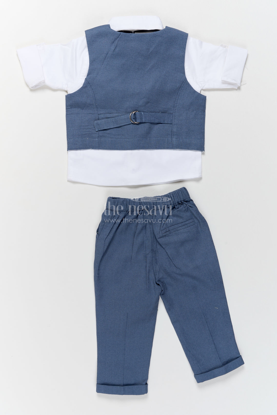 Boys Nehru Jacket Set with Smart Tailoring for Family Functions