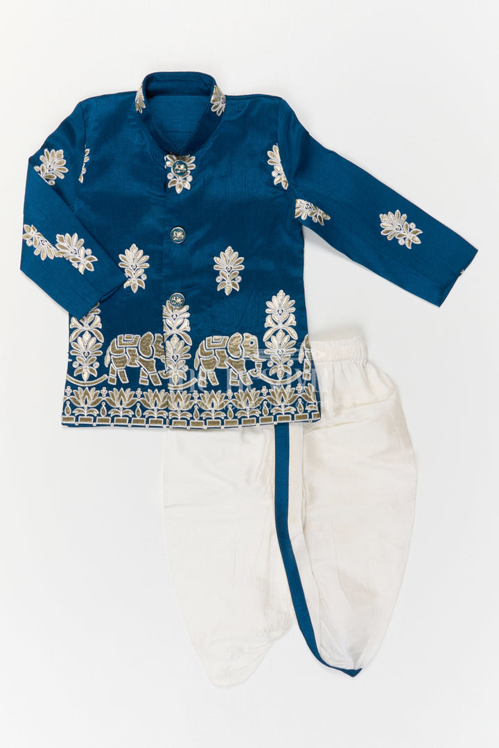 Baby Boy Sherwani Set for Weddings and Festive Occasions