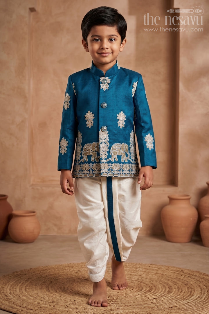 Baby Boy Sherwani Set for Weddings and Festive Occasions
