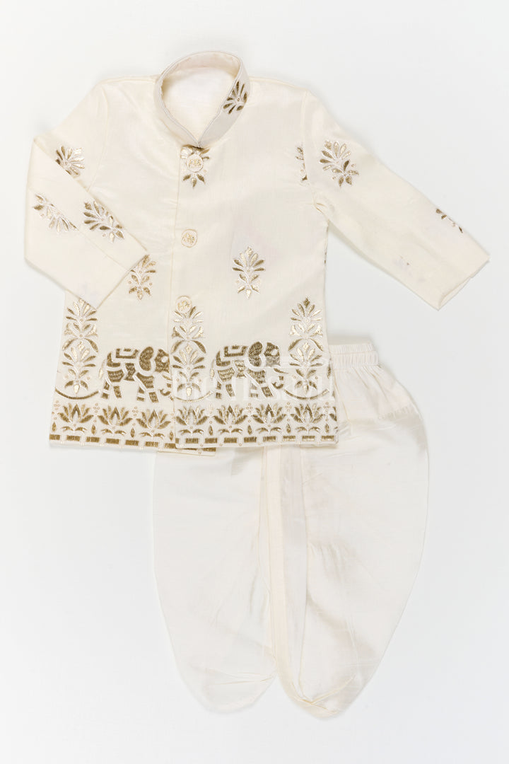 Baby Boy Sherwani Outfit for Traditional Functions and Celebrations