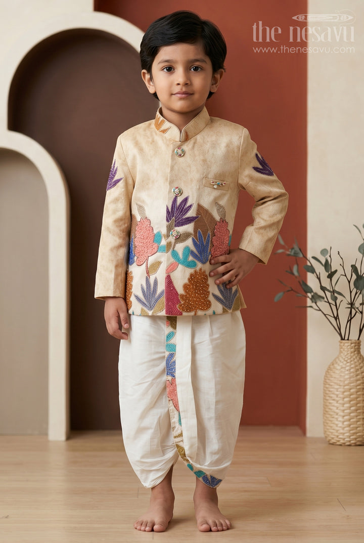 Boys Sherwani Set for Festive Wear and Traditional Functions