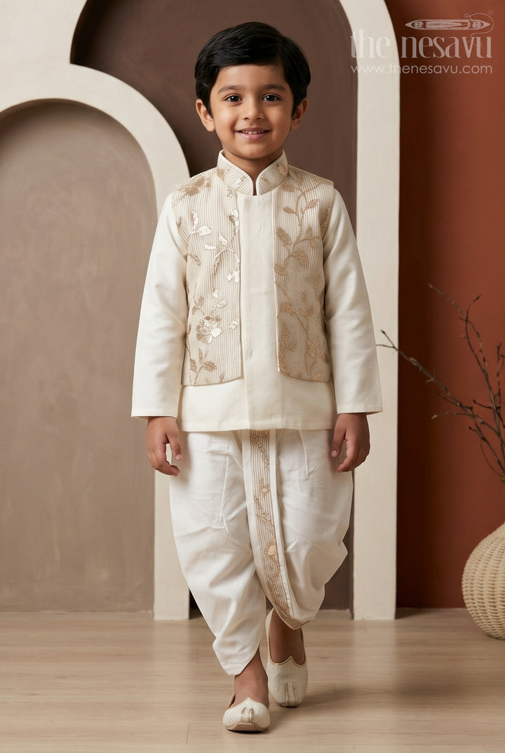 Boys Designer Jacket Set for Festive Wedding Celebrations