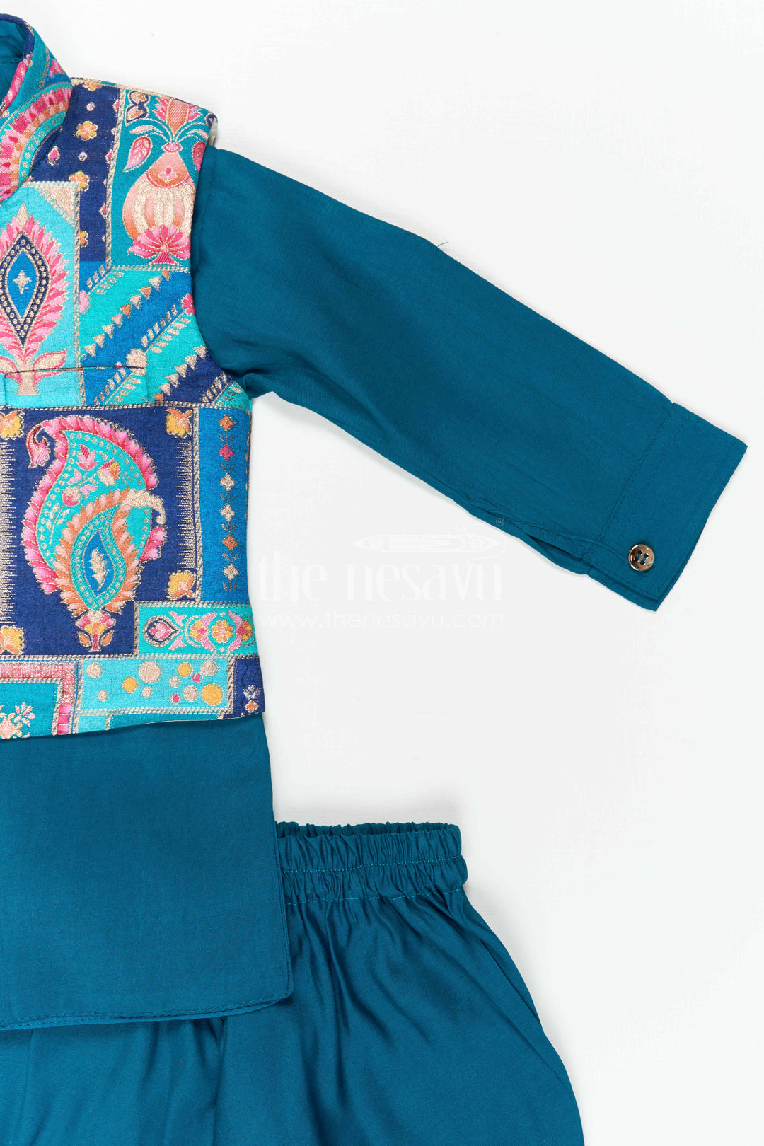 Toddler Boy Jacket Set for Festive Functions and Ethnic Parties