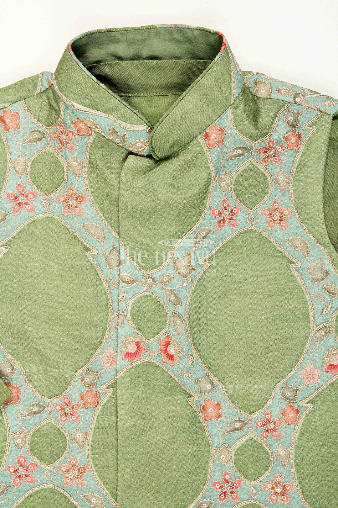 Boys Ethnic Jacket Outfit for Festive Family Functions