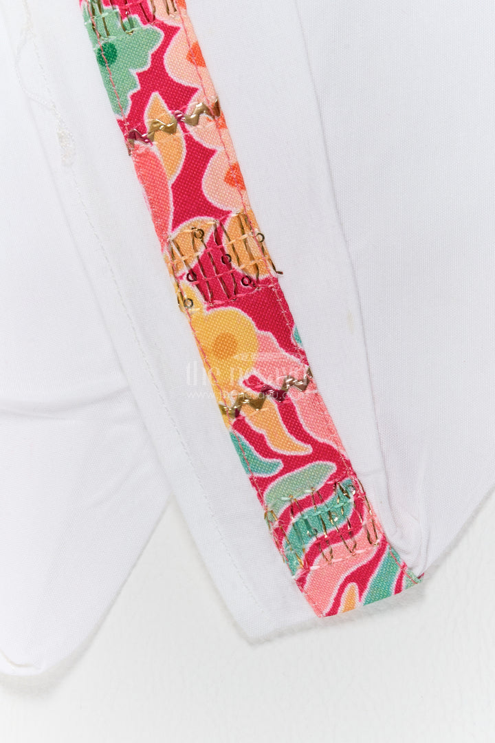 Kids Ready Made Dhoti Set in Red for Celebrations and Photos