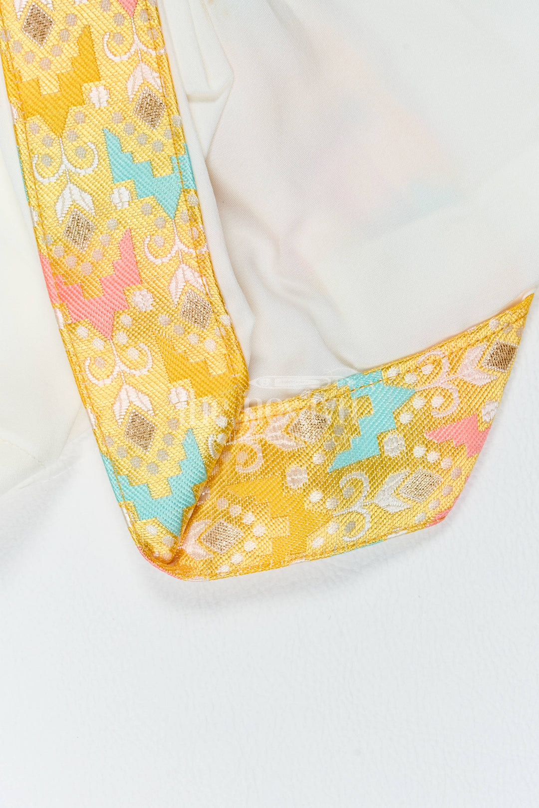 Boys Dhoti Kurta Set for Kids with Designer Detailing in Yellow